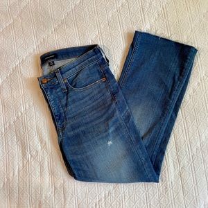 J.Crew Petite Demi-Boot Crop Jean